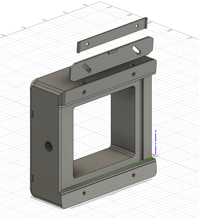 image from 3D printed pinhole on Mamiya RB67 film holder