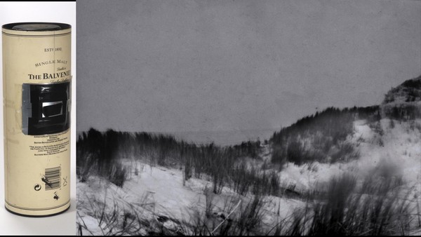 My first pinhole camera: whisky box, photo paper