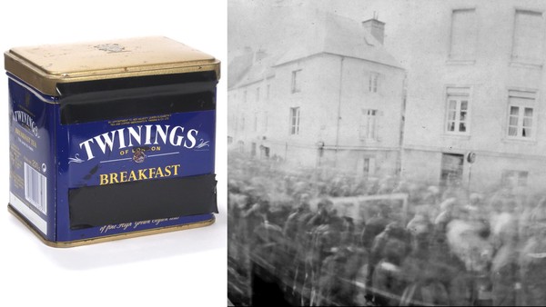 My second camera: tea box, photo paper